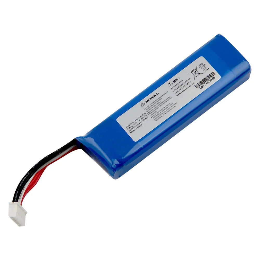 Replacement Battery P763098 01A 6000mAh For JBL Link 20 Link20 High Quality Batteries With Tool