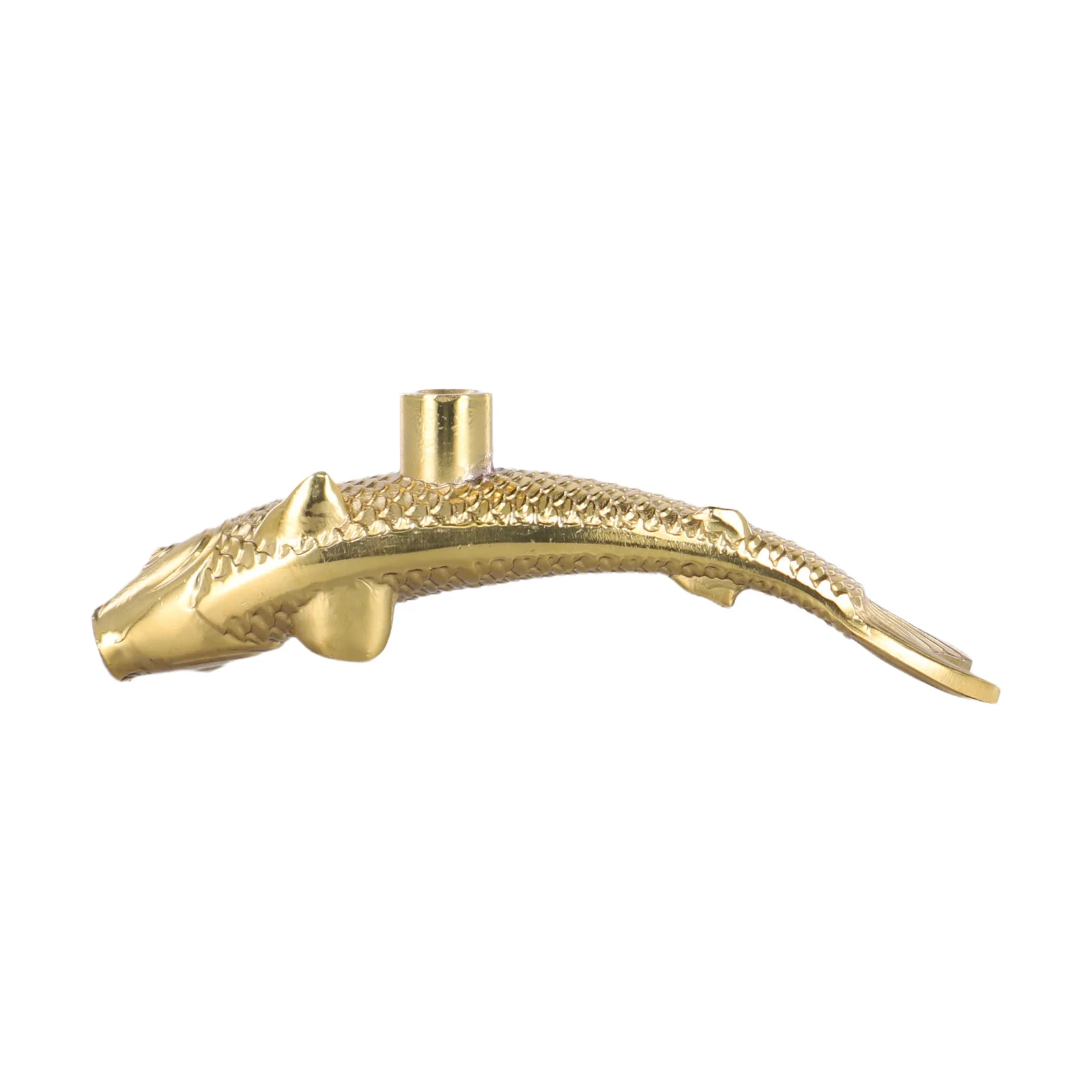 Goldfish Shape Solid Brass Retro Knobs Door Handles Cabinet Wardrobe Drawer Pulls Single Hole Home Hardware Accessories