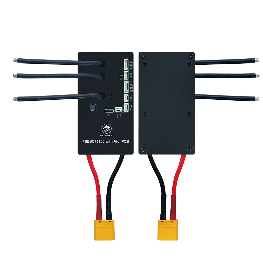 Flipsky 75100 con PCB in alluminio basato su VESC per skateboard elettrico/scooter elettrico/regolatore di velocità Ebike