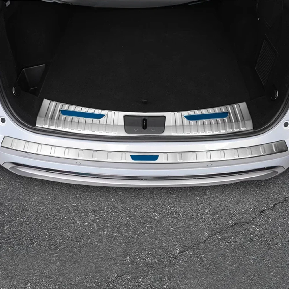 

Trunk Bumper for GWM Wey Coffee 01 2021 2022 2023 2024 Car Accessories Stainless Rear Fender Protector Cover Stick Decoration