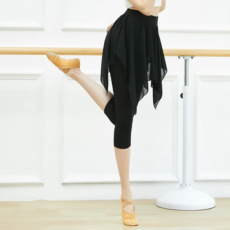 Trajes de dança do ventre personalizados calças de prática para crianças adulto preto moderno chinês clássico étnico modal saias de dança calças