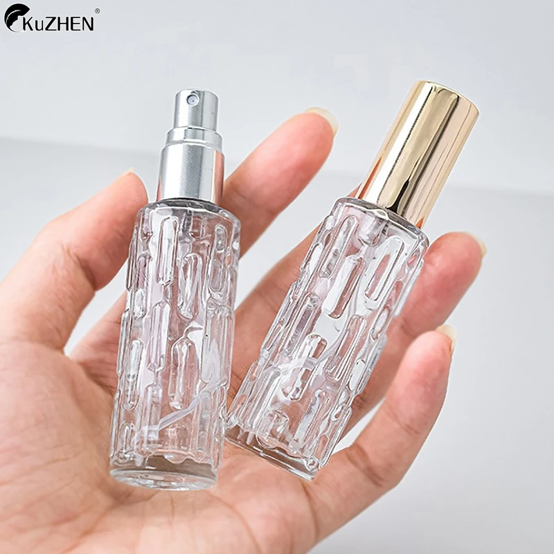 30ML Perfume Bottling Highend Portable Large Capacity Container Fine Pressing Glass Empty Bottle Premium Spray Refillable Bottle