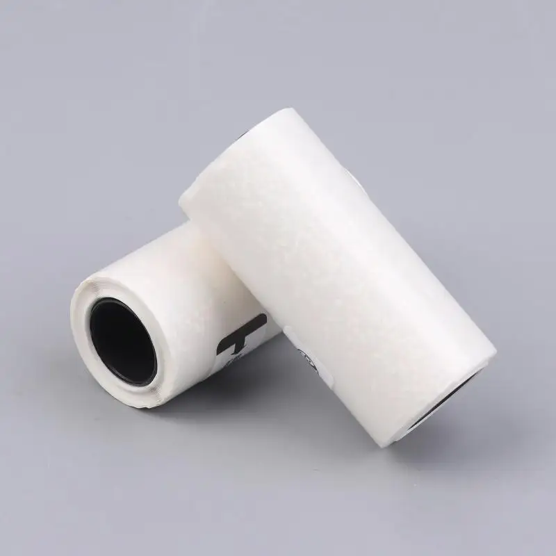 

Clear Holographic Dot Transparent Self-Adhesive Thermal Paper Rolls: 57mmX3meter Compatible With Most Mini Printers