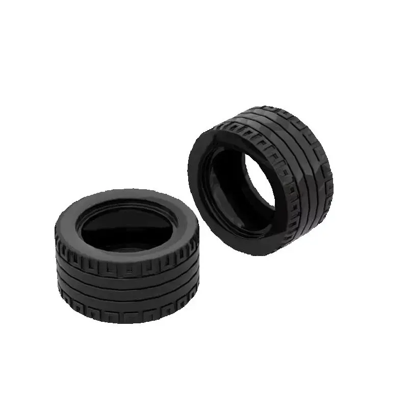 10PCS  44309 MOC Tire Wheel Cross Hole Technical Parts Technology Toys for Children Kids DIY Car Truck Accessory - view 2