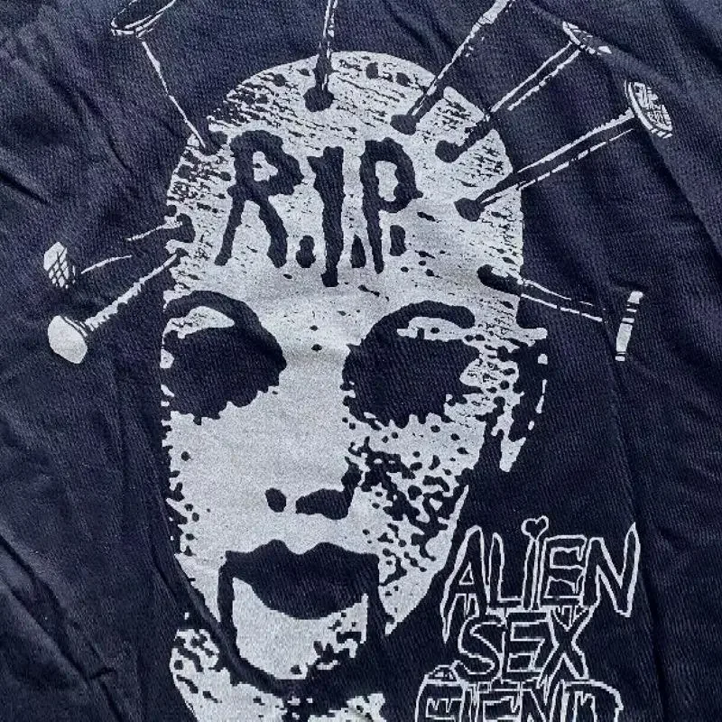 Alien Sex Fiend For Family Black T Shirt Cotton OM542