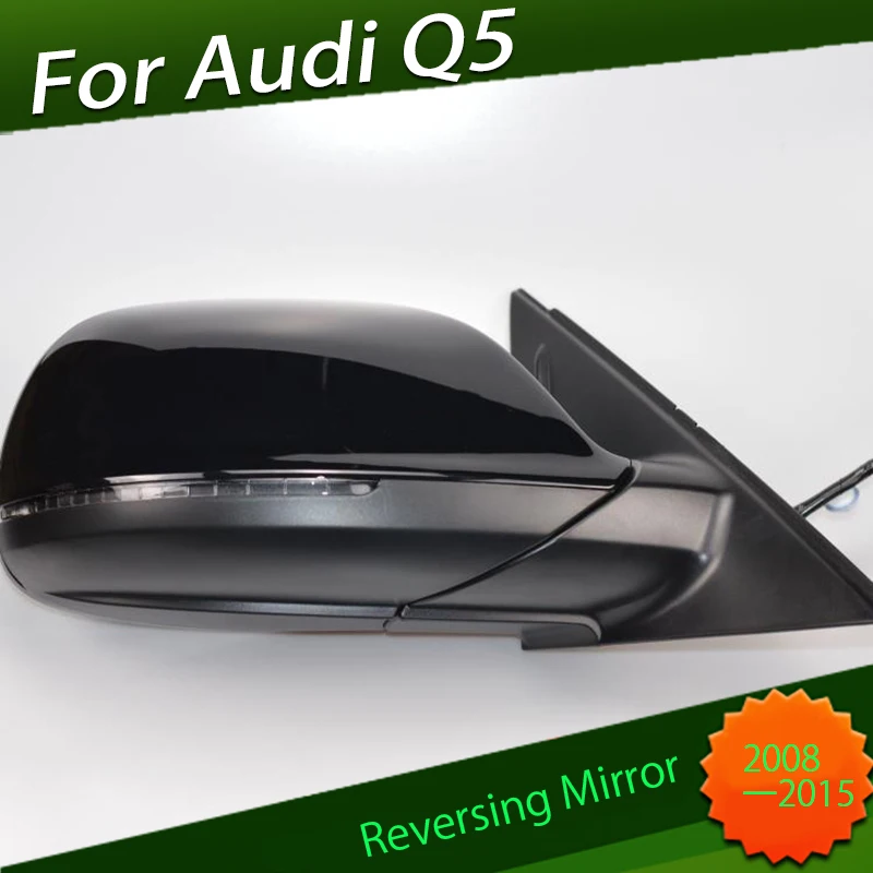 Mirror Assembly Suitable for Audi Q5 2008 2009 - 2015 Car Exterior Rearview Mirror Side Mirror Rear View Mirror Outside Reverse