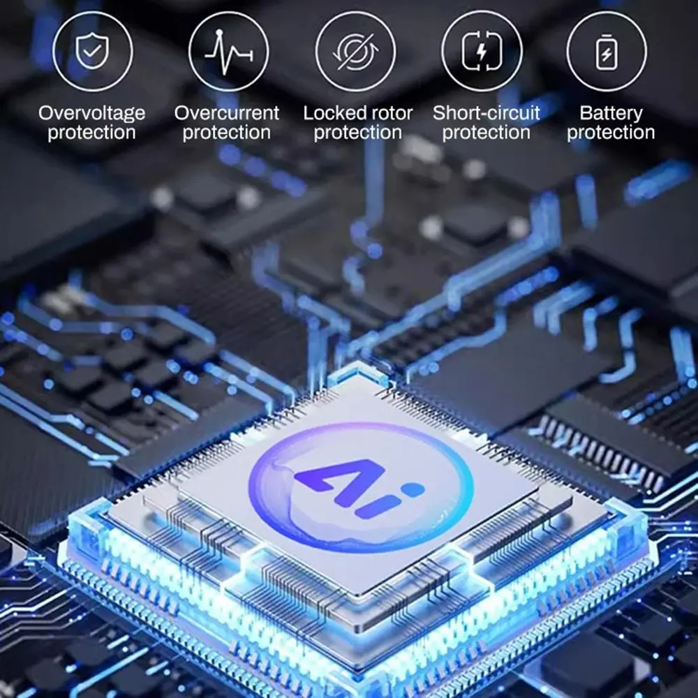 LED Display Mini Turbo Jet Fan 100 Gears Speed Adjustable Rechargeable Electric Air Duster High Speed Low Noise