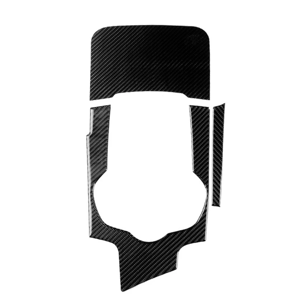 Carbon Fiber Style Trim Carbon Fiber Console Trim Car Decoration Carbon Fiber Black Non-deformation Carbon Fiber