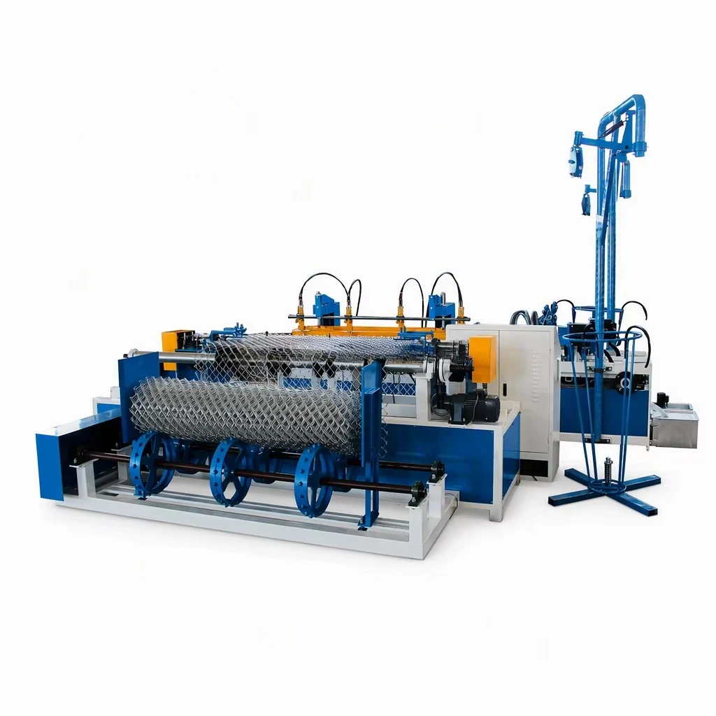 PVC Coated and Galvanized Wire 3m Automatic Double Wire Cyclone Mesh Making Machine for Farm