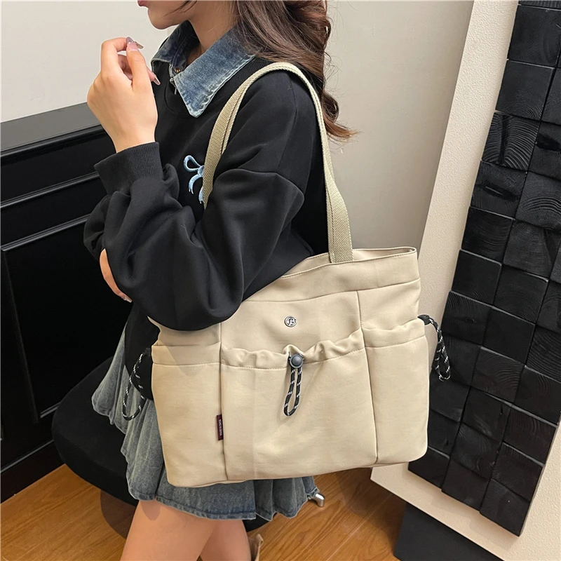 New Fashion Women's Tote Bag, Lightweight Oxford Backpack Alternative, Convertible Single Strap large capacity Messenger Bag