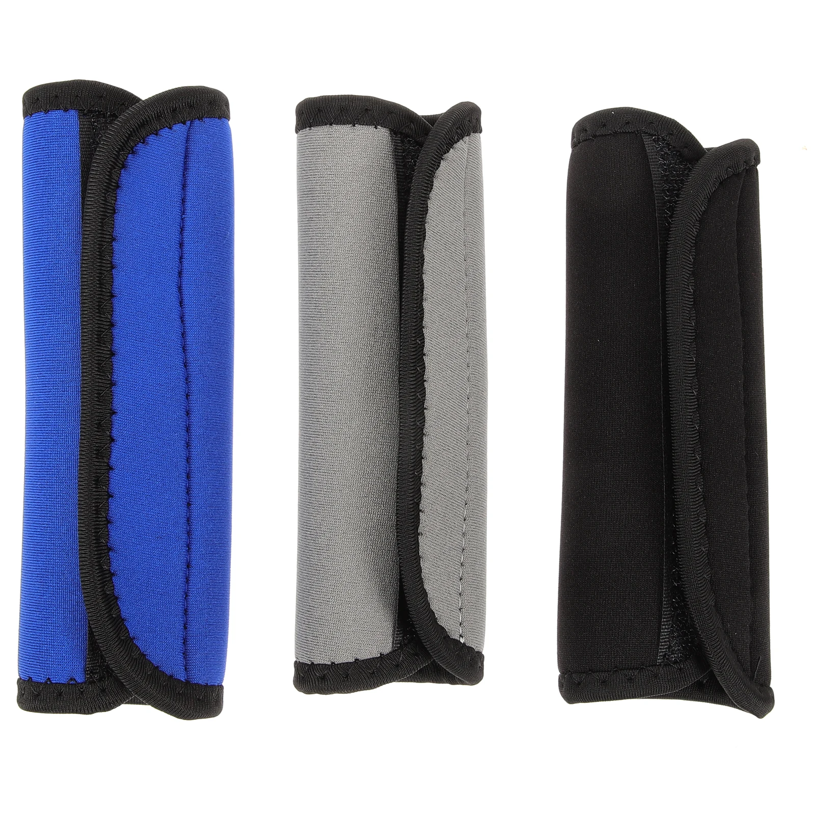 

3pcs Luggage Handle Protector Bag Wrap Cover Travel Suitcase Handbag Comfortable Grip Easy Attachment Multi-functional