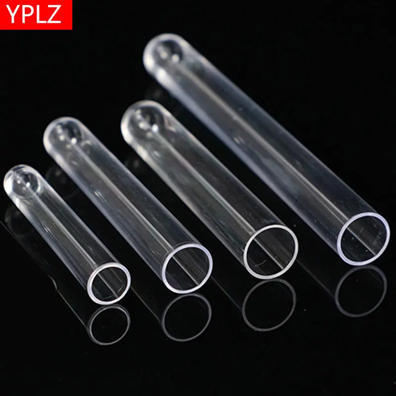 High temperature, high permeability and high purity heated quartz glass test tube laboratory transparent heating glass tube