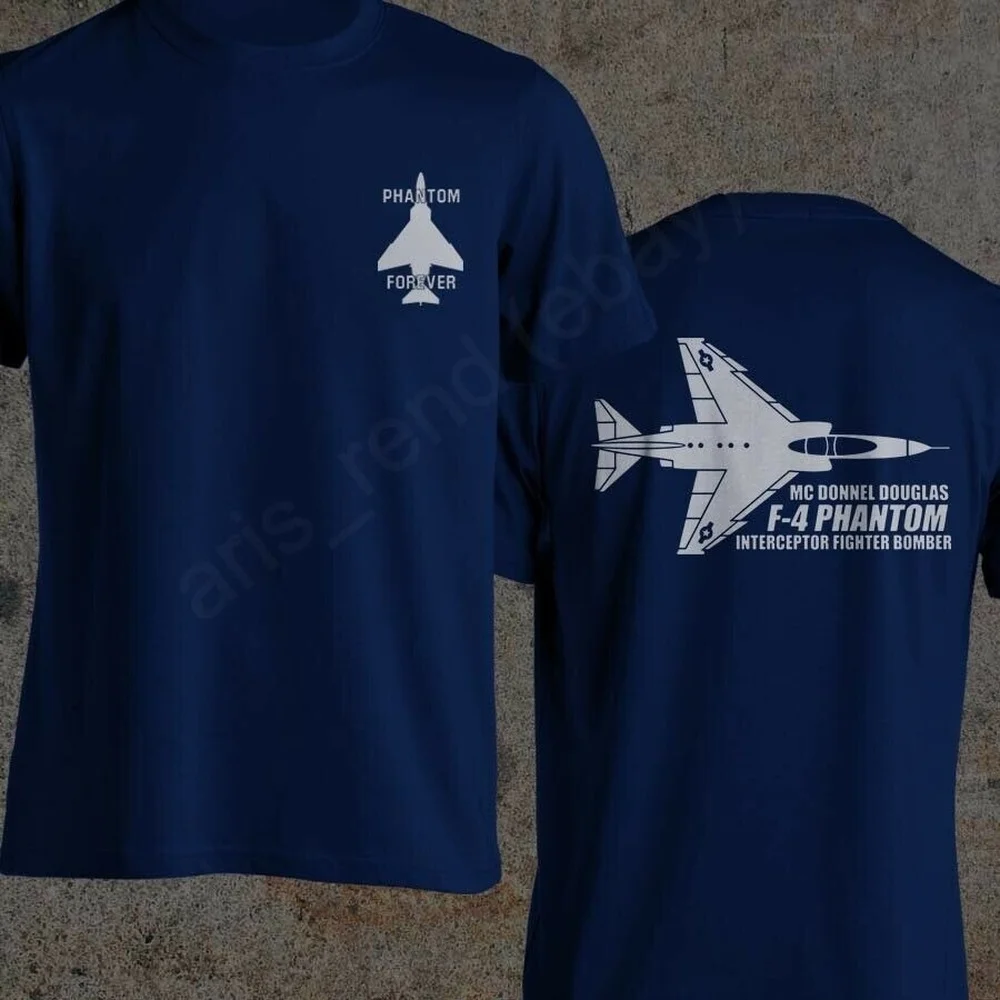 F4 Phantom Interceptor Fighter Bomber Men T-Shirt Short Sleeve Casual 100% Cotton O-Neck Summer TShirt