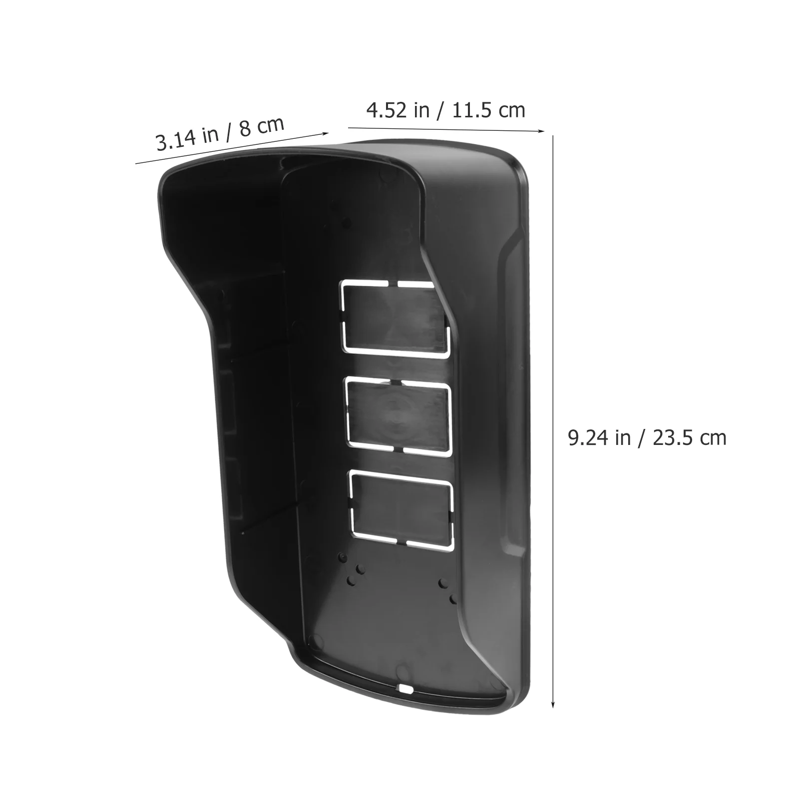 Access Control Rain Cover Doorbell Outdoor One Machine Shell Protection Plastic Covers Protector outside