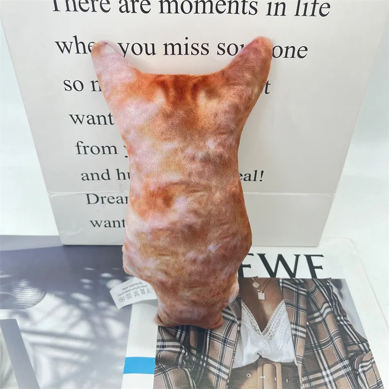 Cute El Gato Cat Plush Toys Wowwow Cat Dolls Plushies Simulation Stuffed Animals Birthday Holiday Gift Kids Collectible Toy