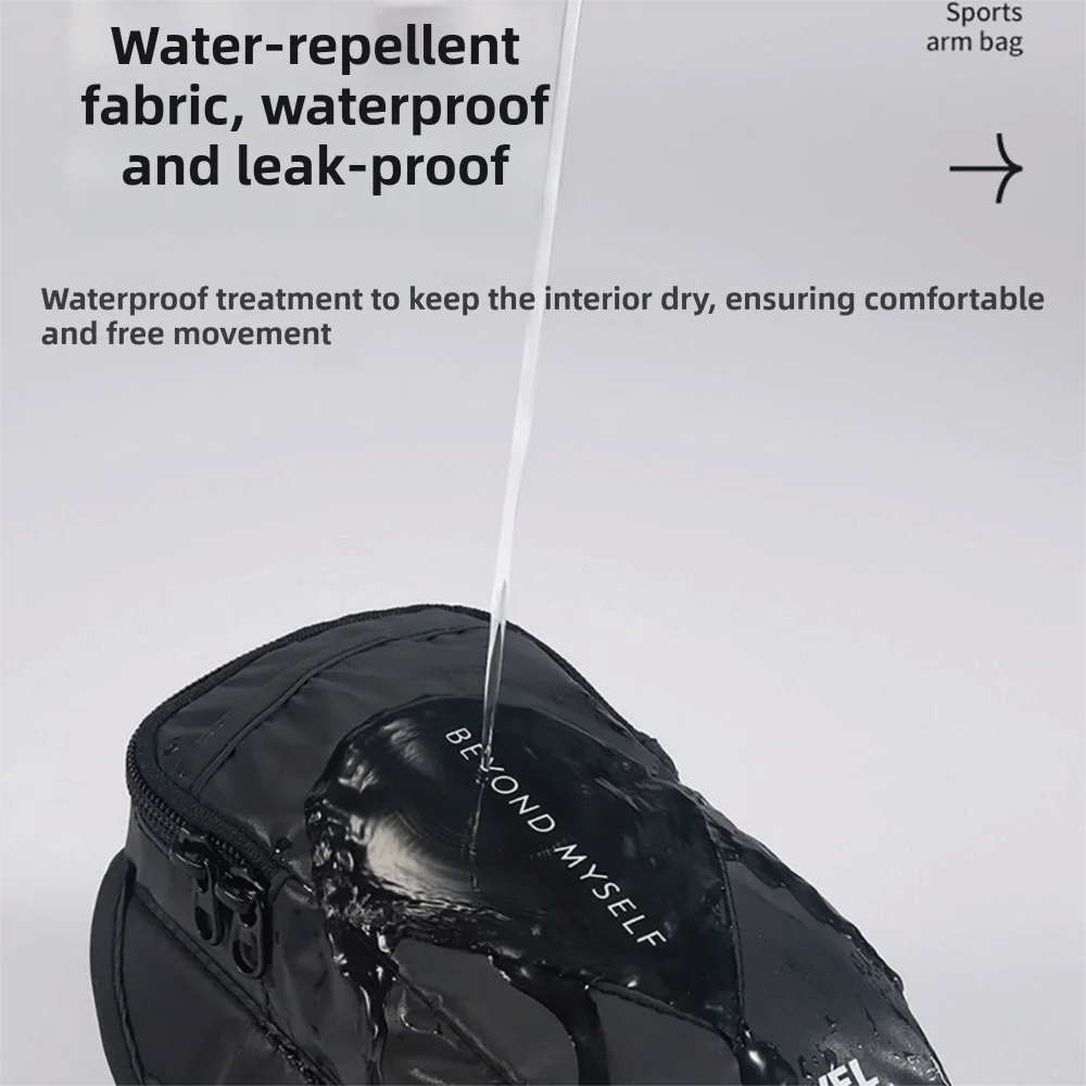 Fitness Gear Waterproof Phone Armband Universal Reflective Running Armband Night Running Arm Wrist Pouch Jogging