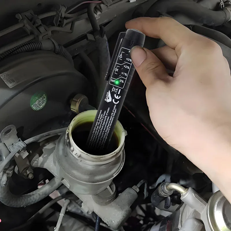 Automotive Brake Fluid Brake Oil Testing Pen Vehicle Brake Fluid Tester Oil Quality Test Display Testing Tools With Liquid LED