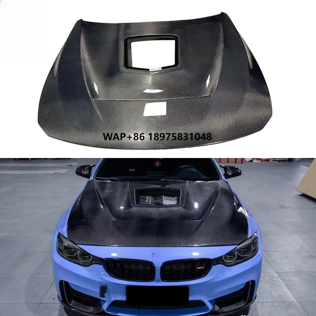 

Hot GTS Style Carbon Fiber Transparent Engine Cover for F80 M3 F82 M4 2014-2019 Hight Quality Body Kit