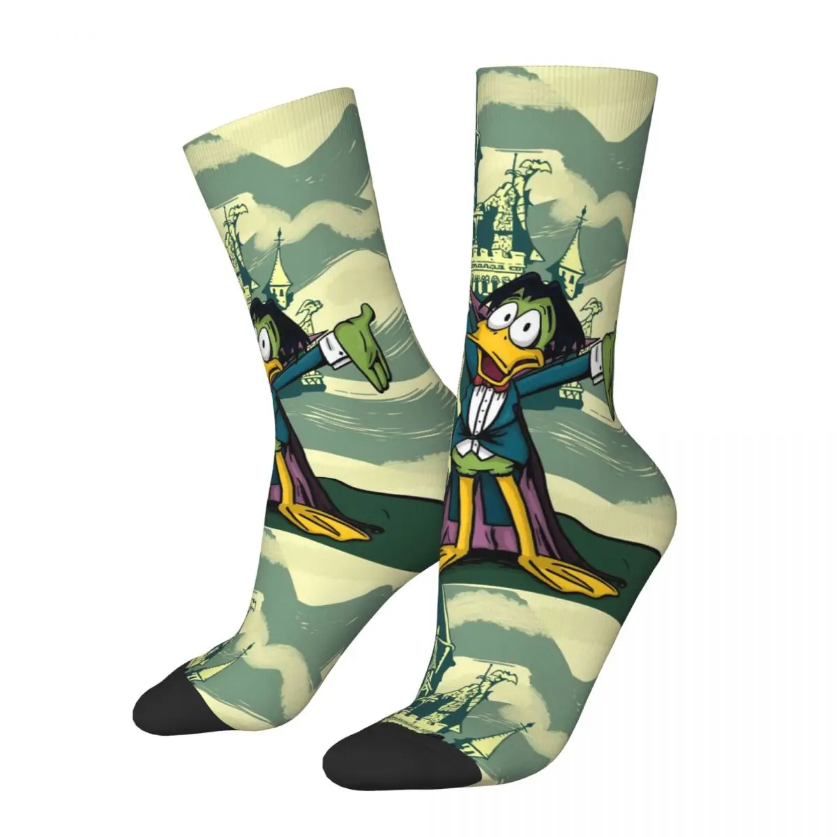 Count Duckula Vampire Lord The Castle Men Women Socks,Windproof Beautiful printing Suitable for all seasons Dressing Gifts