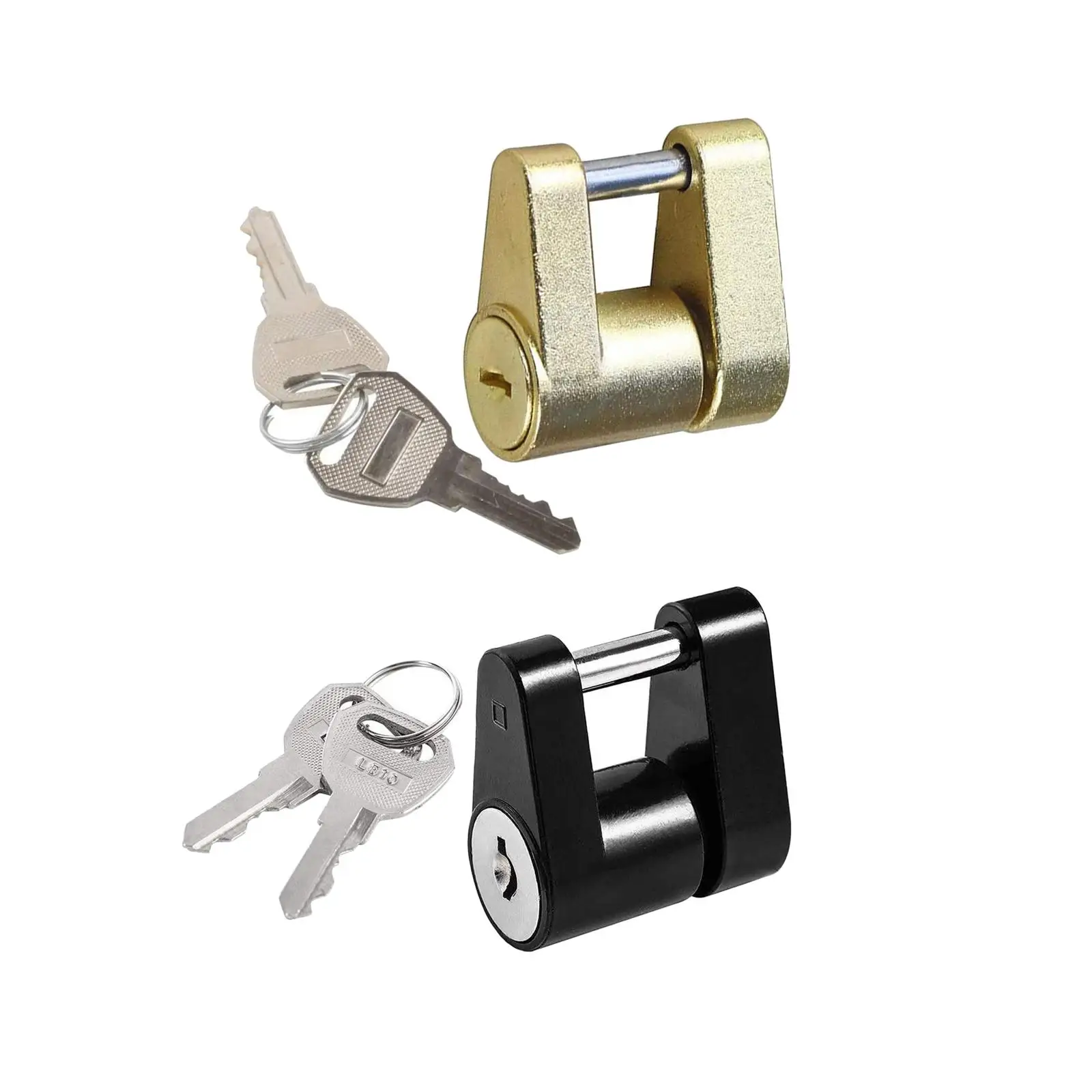 Trailer Hitch Lock Durable Metal Lockable Rust Resistance Replacement Parts