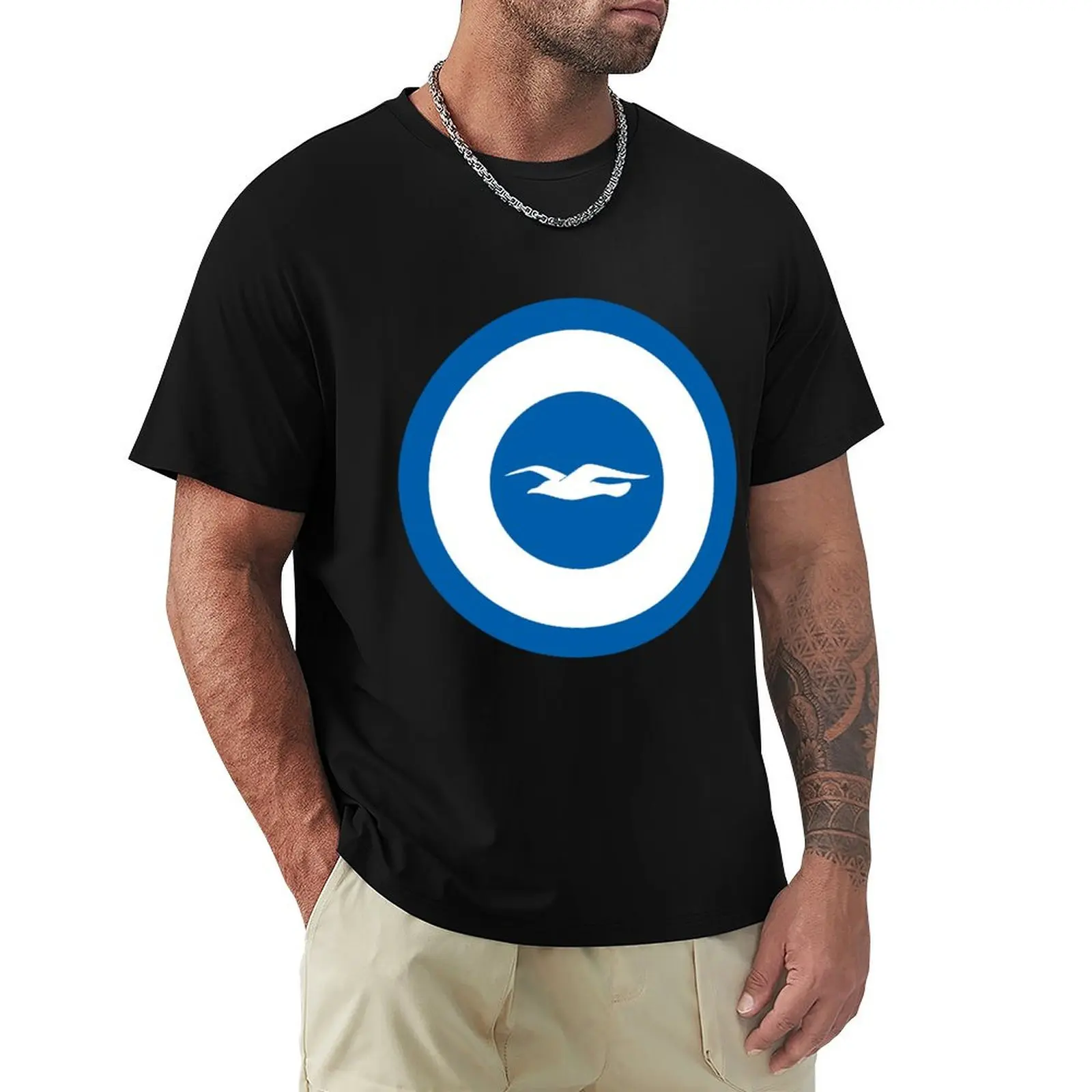 South Coast Seagulls Retro Football mod roundel T-Shirt Halloween Theme T-Shirt