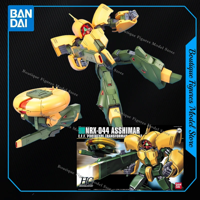 

Bandai оригинальные HG NRX-044 ASSHIMAR GUNDAM экшн-фигурки аниме сборка модель коллекция подарок детские игрушки