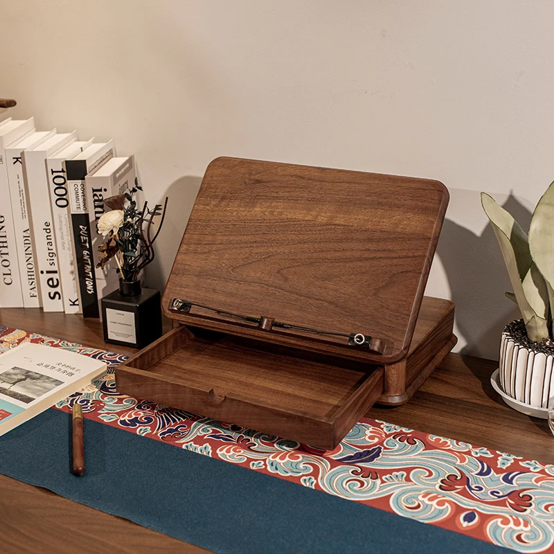 

Adjustable Drawer Style Reading Bookshelf, Simple And Multifunctional Reading Stand, Suitable For Reading And Learning