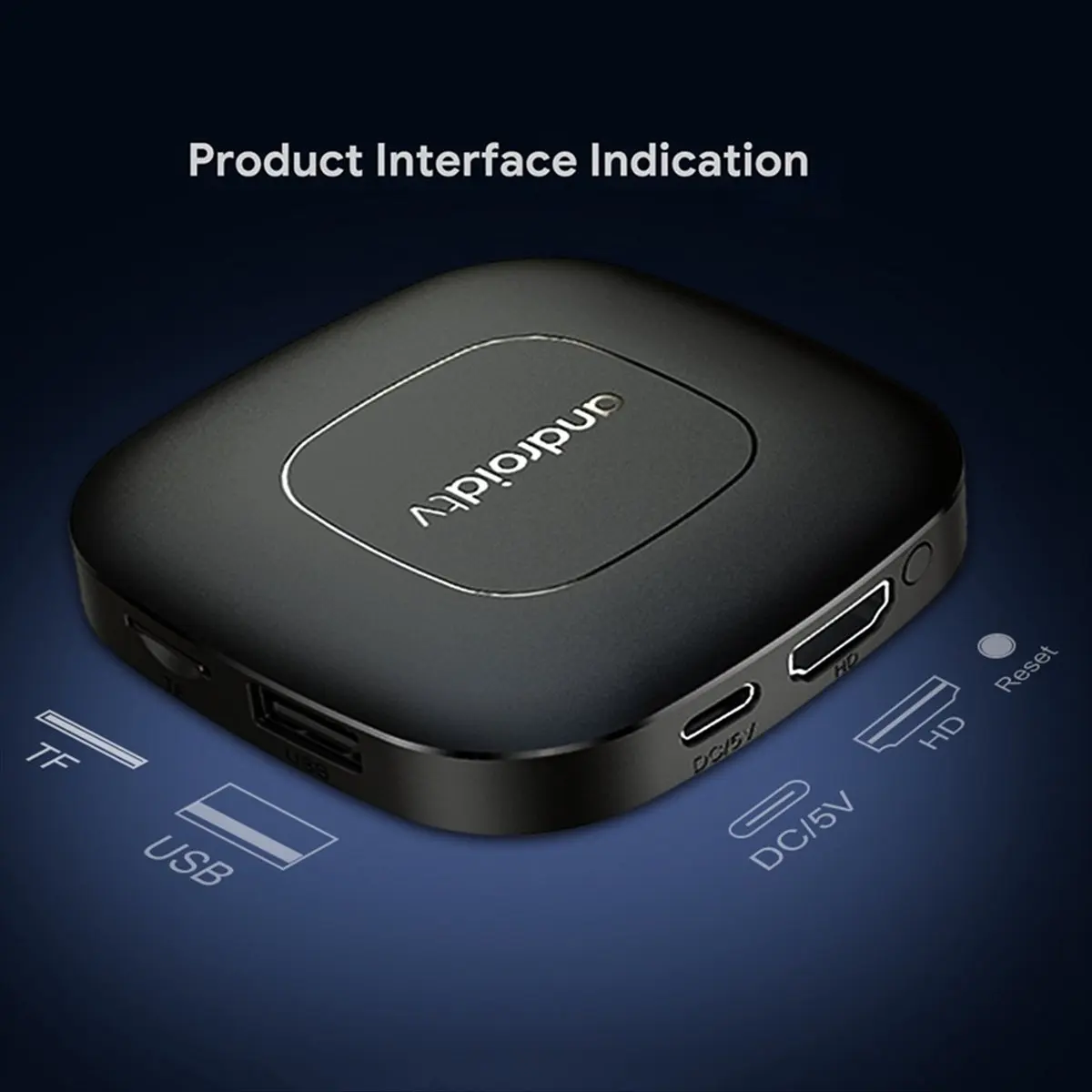 Android 13 Smart TV Box Allwinner H313 Dual 2.4G+5G Bluetooth 5.0 8K UHD Stream Media Player مع جهاز تحكم عن بعد 2G+8G-BCBW