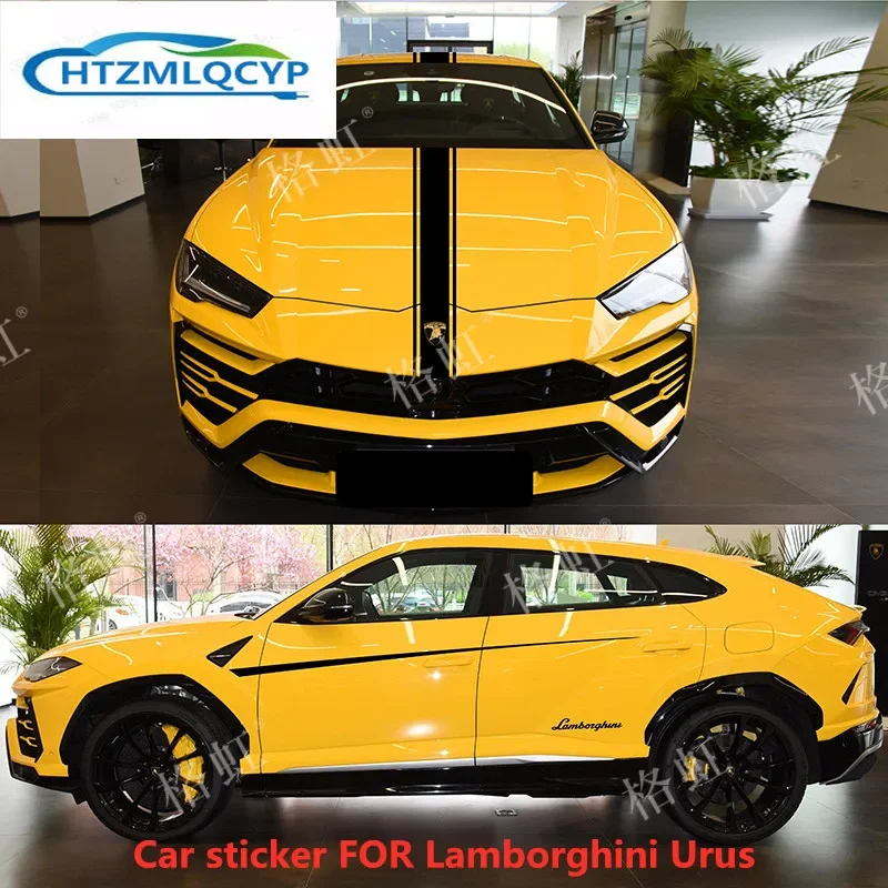

Автомобильная наклейка для Lamborghini Urus, внешнее украшение кузова, персонализированная настройка, модная наклейка, аксессуары для пленки
