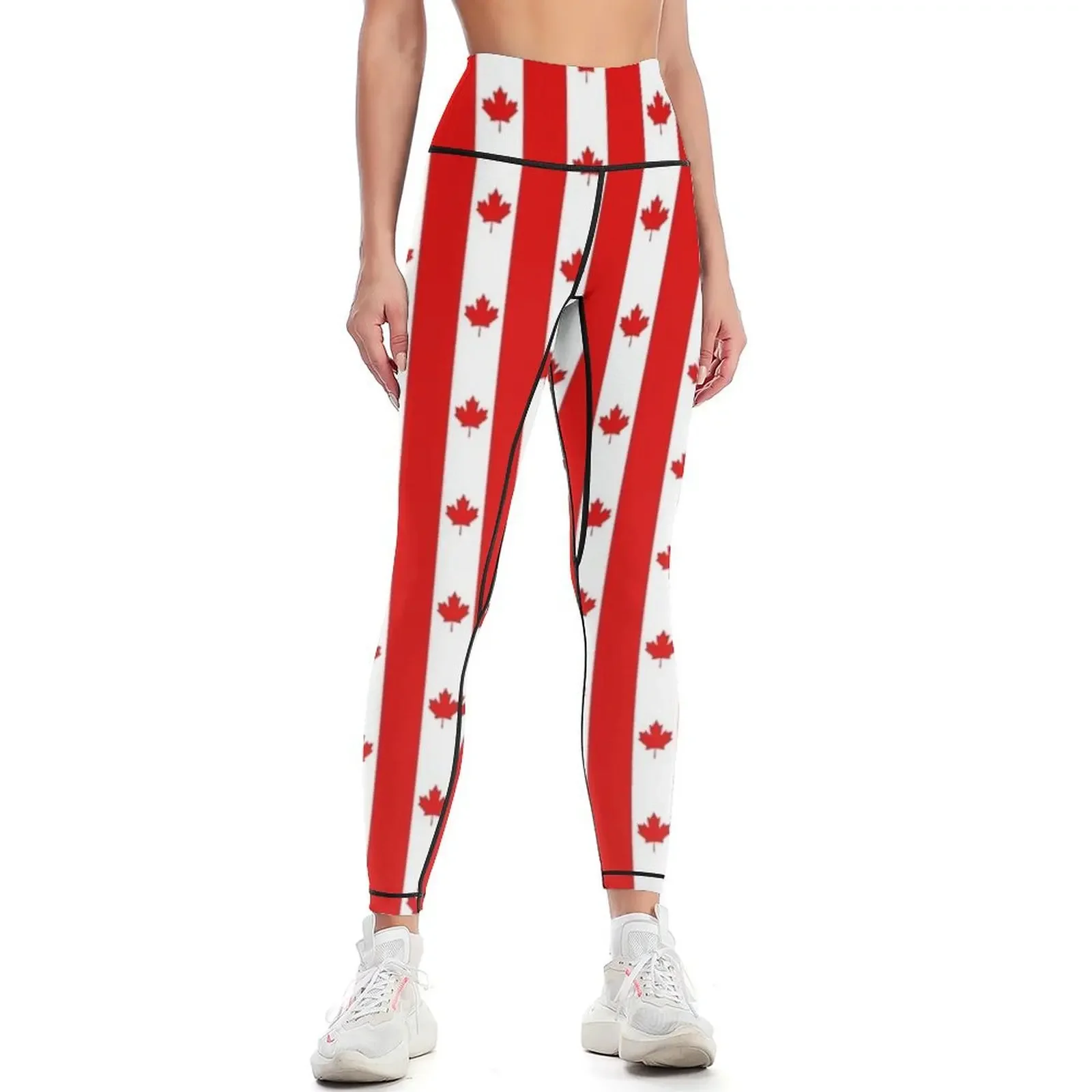 

Canada Flag Leggings push up tights for sportswear gym Jogger pants Womens Leggings