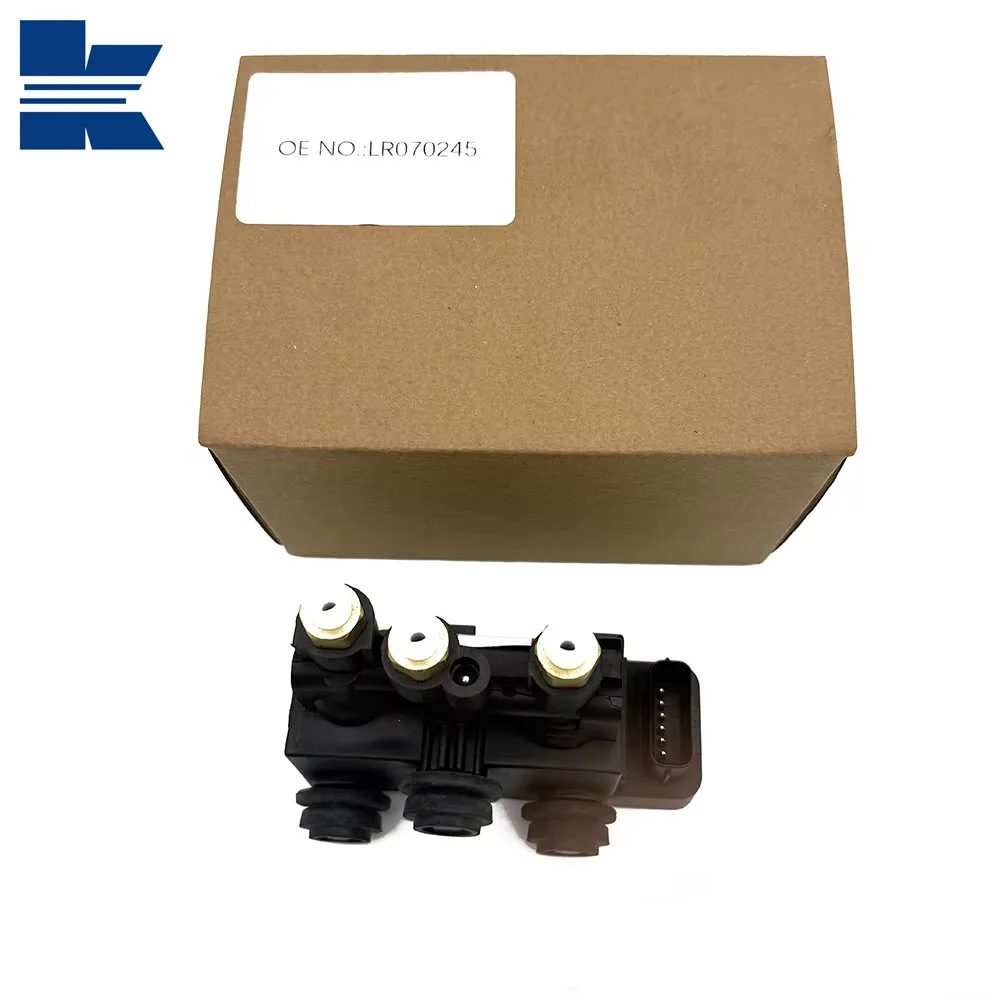 For Land Rover Range Rover L405 Range Rover Sport L494 / OE:LR070245 LR037081 New 10Pins Air Suspension Solenoid Valve Block