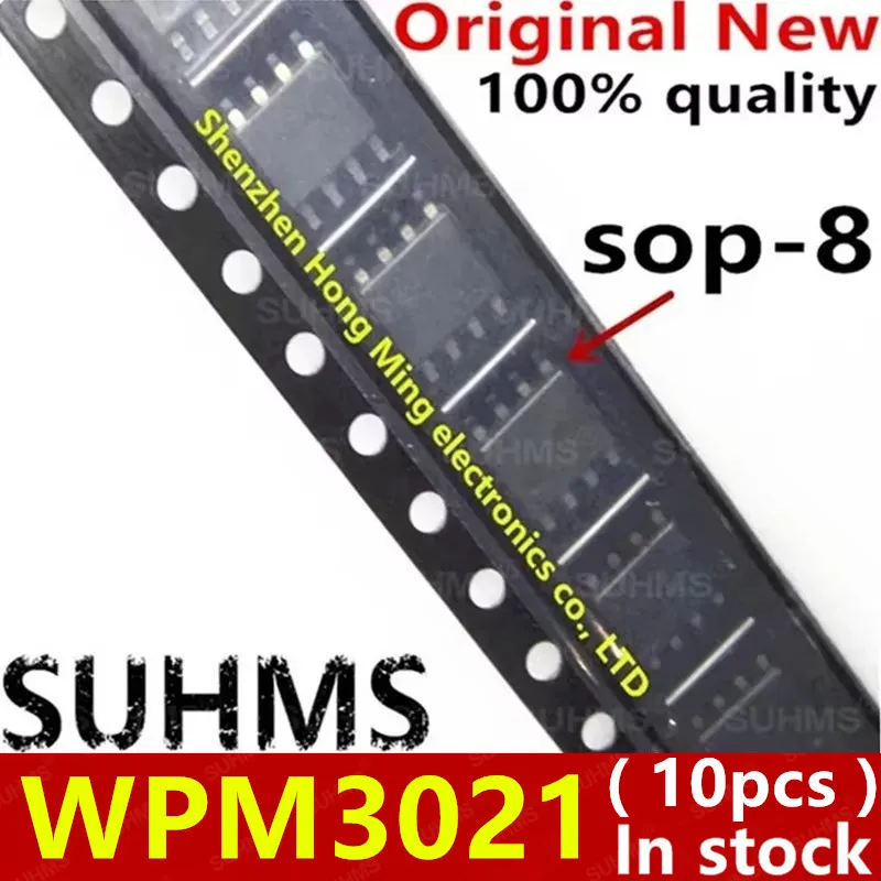 (10 piezas) 100% nuevo 3021 WPM3021 WPM3021-8/TR SOP-8