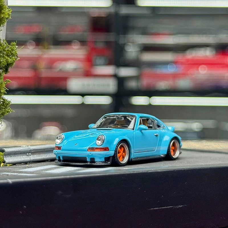 Zinct escala 1:64 911 964 cantante DLS/coupe modelo de aleación coche clásicos recuerdo para adultos regalo Hobby y juguetes