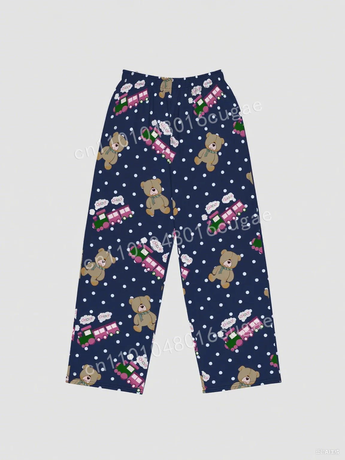 

Hotselling Movie Kpop Demon Hunters Rumi Cosplay Pants Costume Cute Cartoon Bear Pajama Pants Clothes Halloween Homewear Outfits