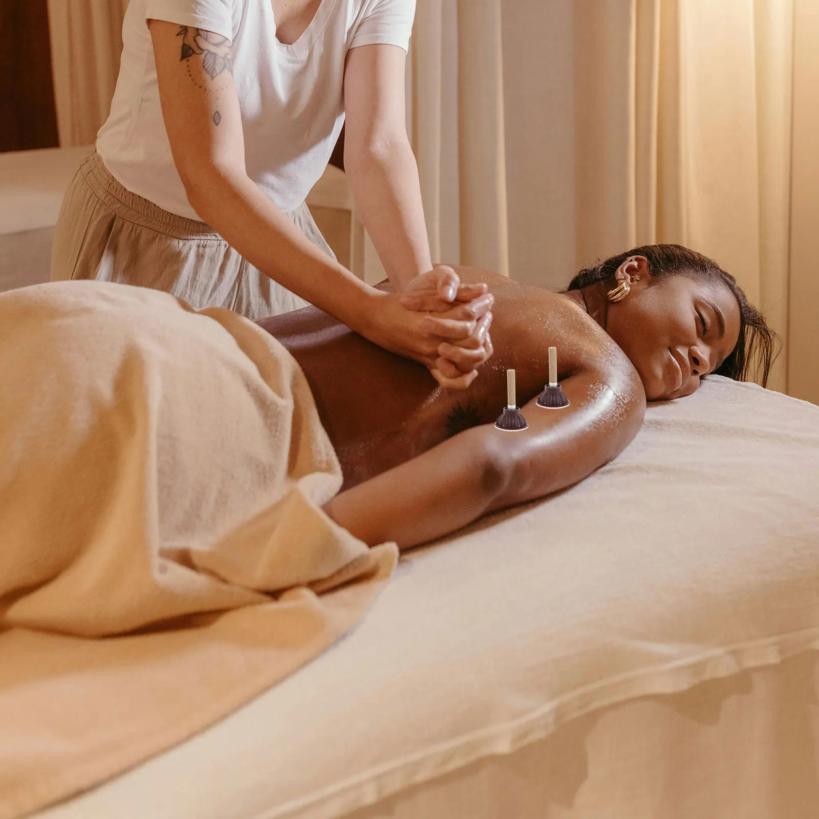 50 قطعة من لفات Moxa السميكة المصنوعة يدويًا من عصي Mugwort النقية للحرارة المتسقة ملحقات Moxa التقليدية