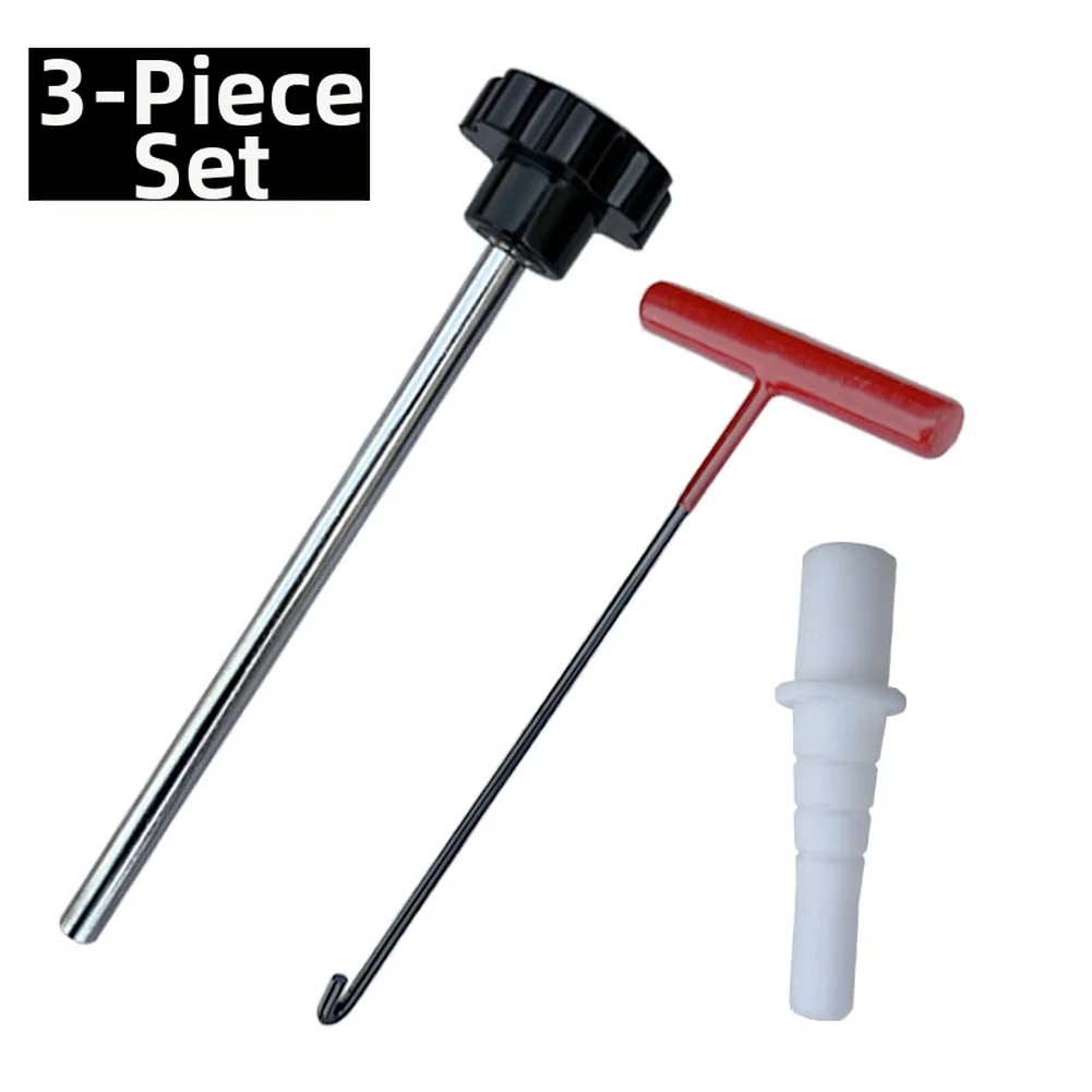 

Tubeless Valve Tool Valve Core Tool Tubeless Valve Compatibility Anti-slip Grip Ergonomic Handle Multi-piece Set Options
