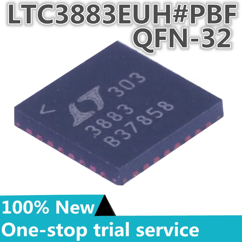 

2-100pcs %New original LTC3883EUH#PBF Silk Screen 3883 package QFN-32 single-phase step-down DC/DC controller chip