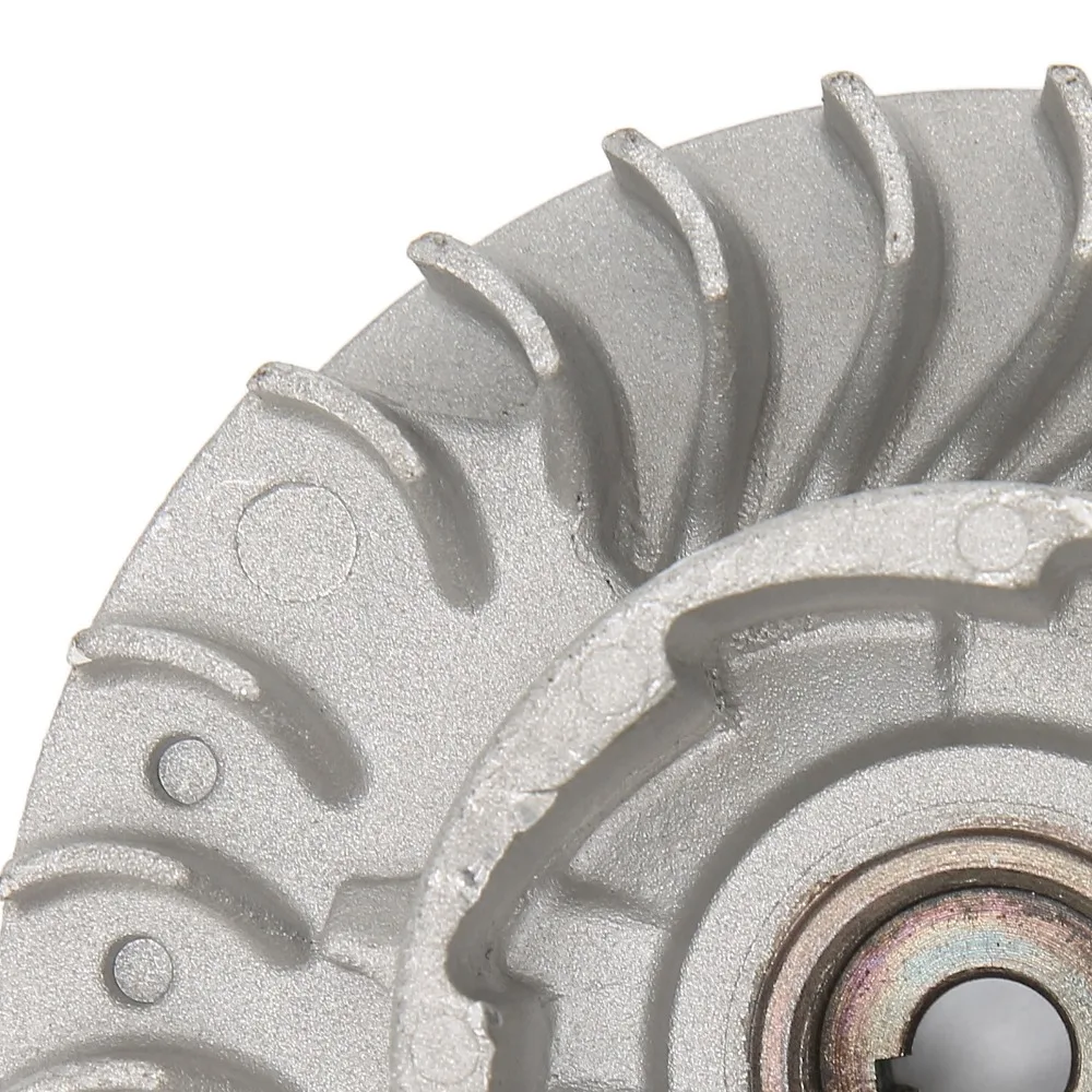 Aluminium Alloy Chain Saw Flywheel Compact Easy to Install Fly Wheel Accessory Grey for STIHL Ms380 Ms381 038