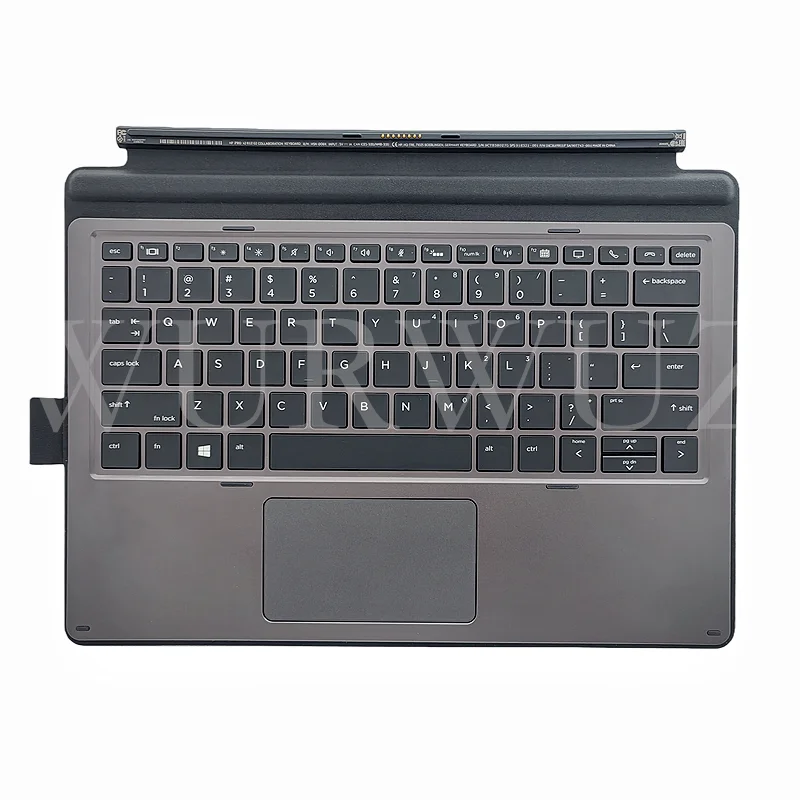New Laptop Palmrest English Travel Tablet Stand Keyboard Brown For PRO X2 612 G2 907743-001