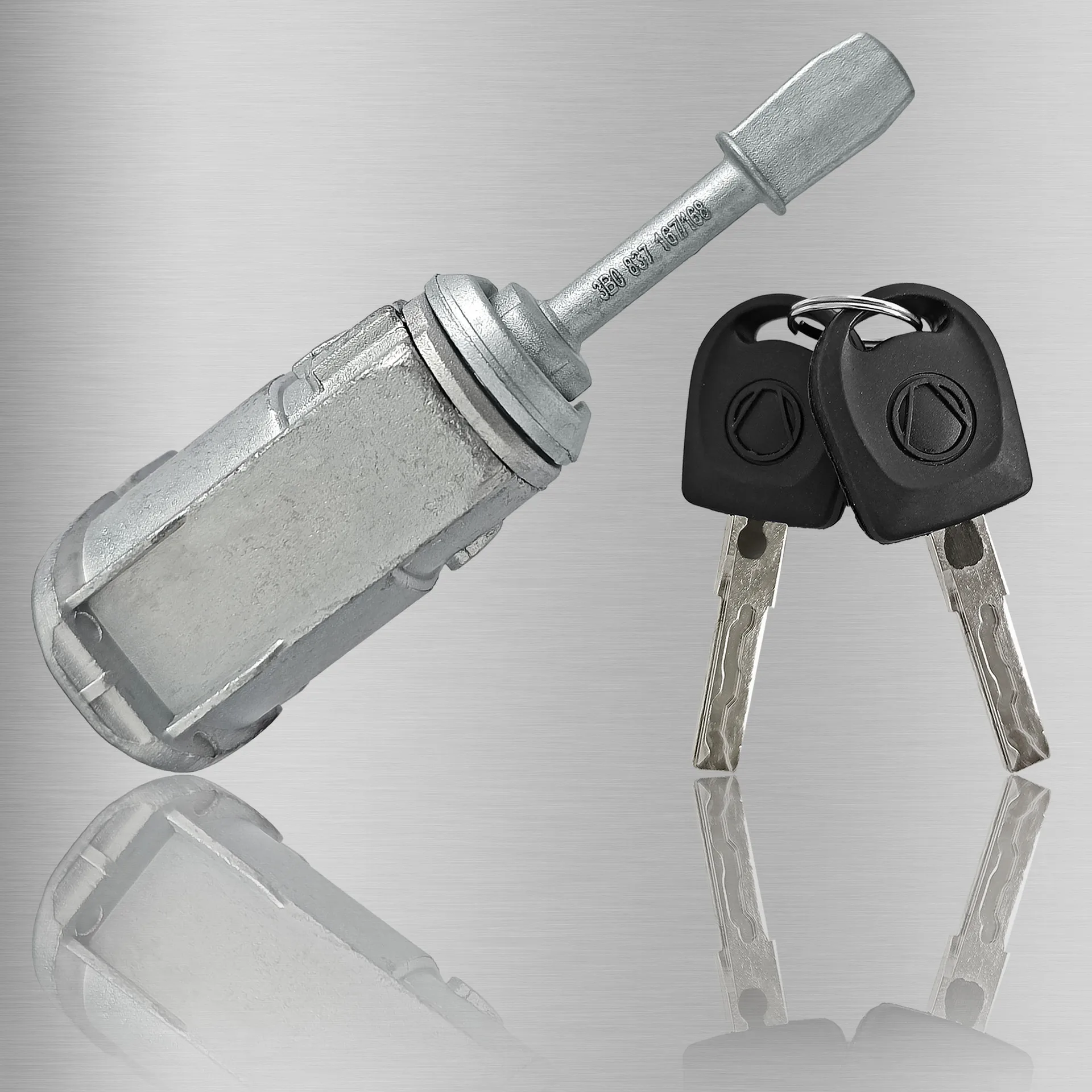 

For Volkswagen Passat B5 Left Door Lock Cylinder 2 Keys Car Accessories Replacement Repair Kit 1J0837168