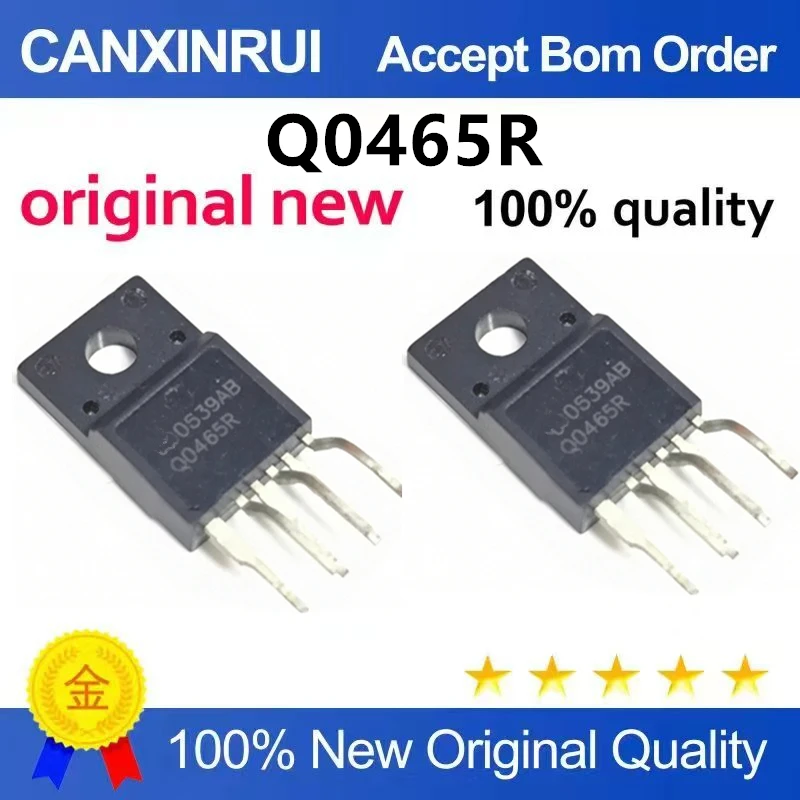 （5pcs-10pcs）Brand new original imported Q0465R LCD six pin power management chip FSQ0465RS TO-220-6