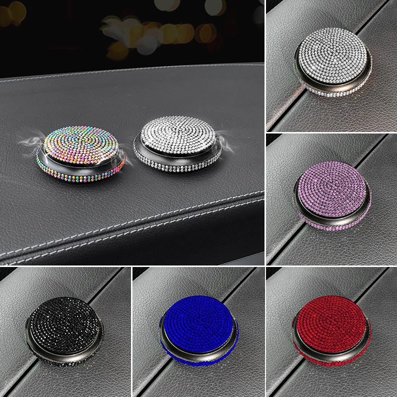 Crystal Air Freshener Perfume Refresher Car Dashboard Fragrance Adjustable Aroma Diffuser Freshner Aromatherapy Perfume Scent