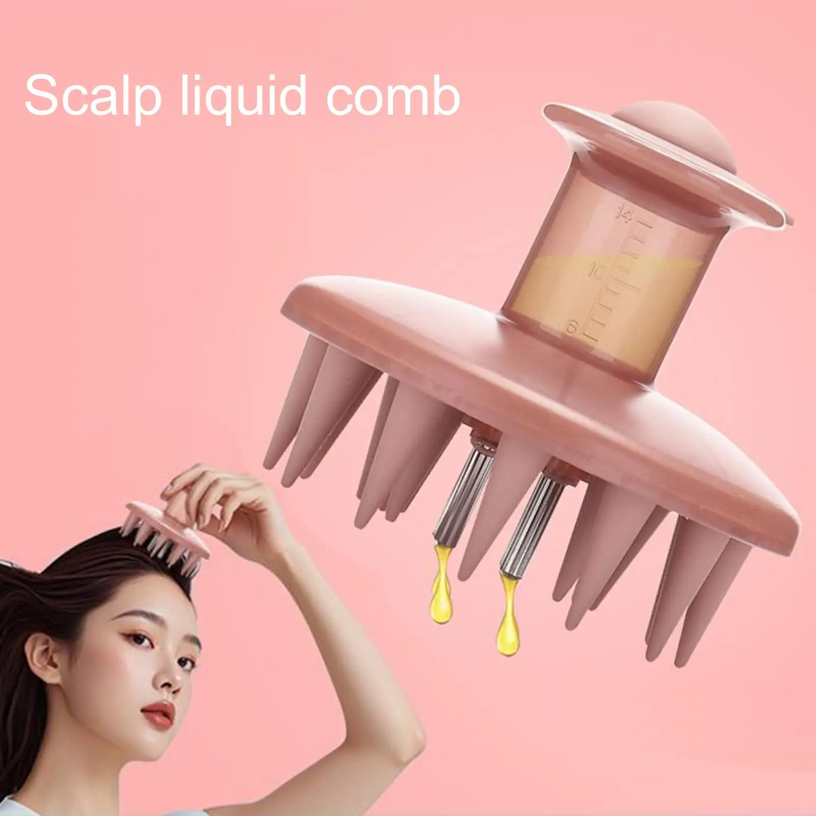 

Oil Applicator For Scalp Hair Scalp Applicator Comb With Massage Root Comb Bottle Brush Dispenser For Loss Thinning Growth