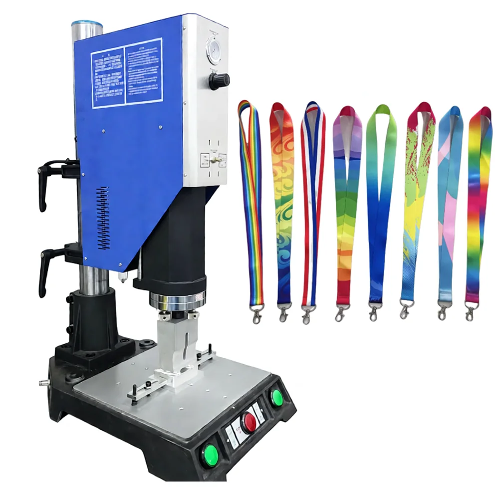 

2026 Hot Sale Ultrasonic Polyester Nylon Lanyard Shoulder Strap Welding Webbing Tape Ribbon Sewing Machine Plastic Welder