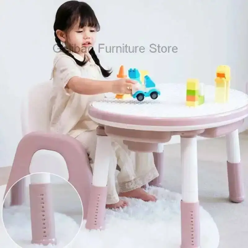 

Desk Kids Table Chair Elementary Set Children's Toddler Furniture Desks Baby Highchair Escritorios De Computadora Child Study
