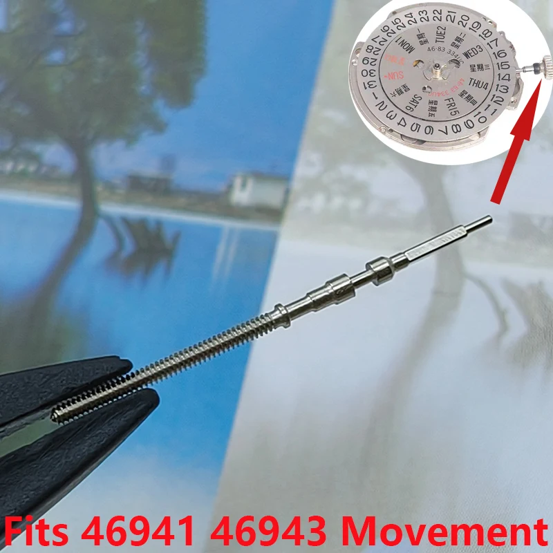 

Mod Watch Crown Stem Fits 46941 46943 Movement Watch Repair Watch Crown Stem 46941 46943 Watch Crown Stem Parts