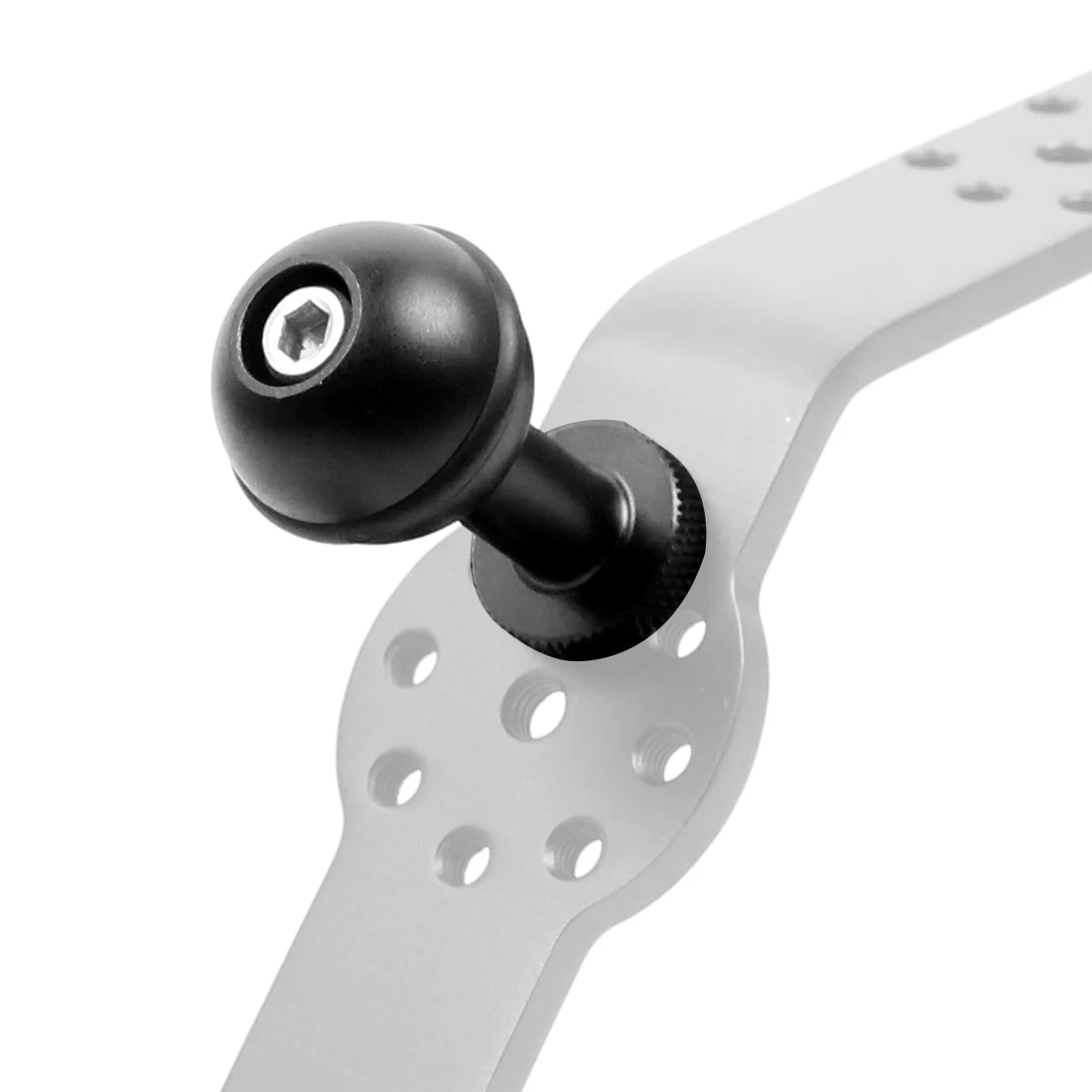 1-Zoll-Kugelkopf-Montageadapter auf 1/4 M5-Schraube für GoPro 13 für DJI Osmo360 Kamera zum Tauchen, Fülllicht-Armfach – Detail 31