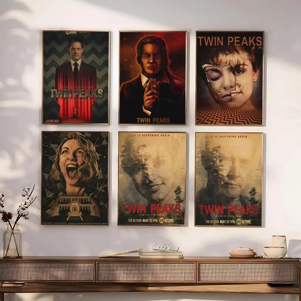 Twin Peaks Movie Poster Paper Print Home Living Room Bedroom Entrance Bar Restaurant Cafe Art Painting Decoration