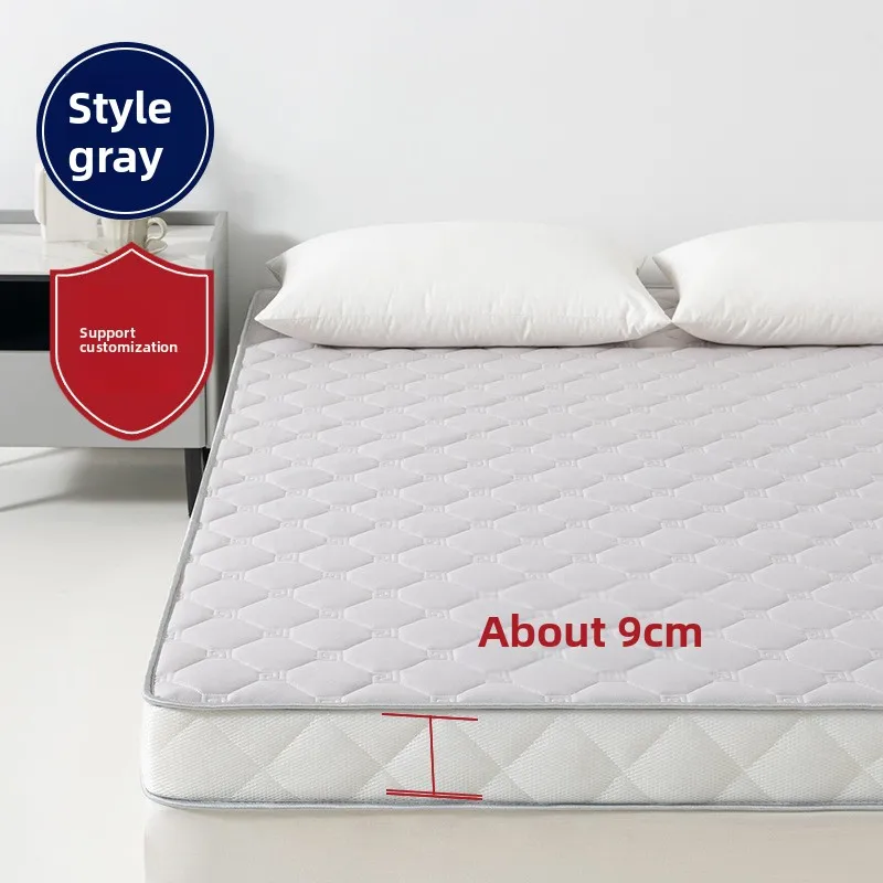 

Новый улучшенный латексный матрас для общежития, односпальный/двуспальный, студенческий, утолщенный, складной, татами-матрас.