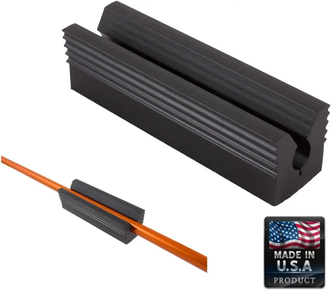 

Rubber Vise Clamp Kit for Golf Club Repair with Retractable Hook Blade & Free Ball Marker